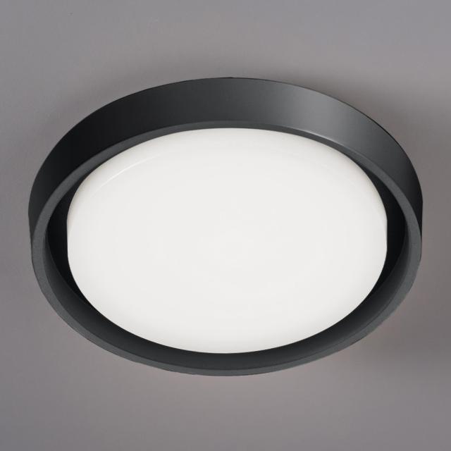 AI LATI Alu LED ceiling light/wall light, round