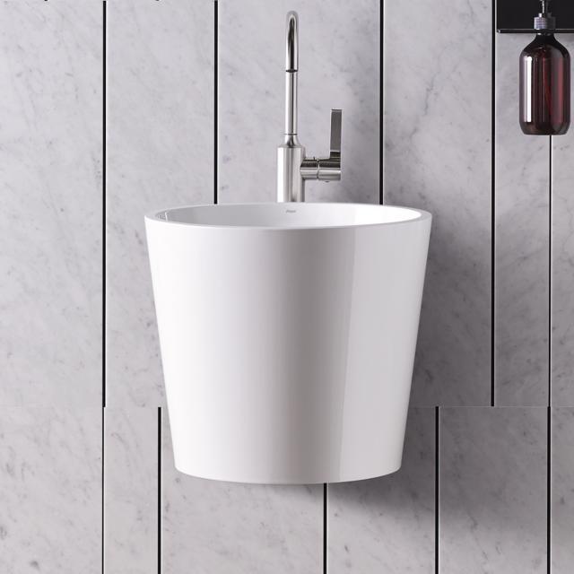 Alape Scopio WT.CO400/H hand washbasin with 1 tap hole