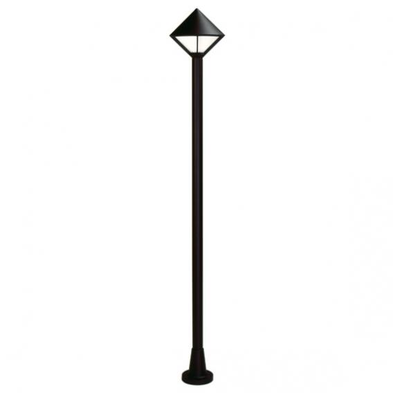 Albert Cast Aluminium Lamp Post, Black Aluminum Lamp Post