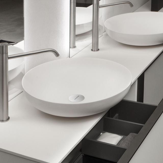 antoniolupi VERSO countertop washbasin matt white