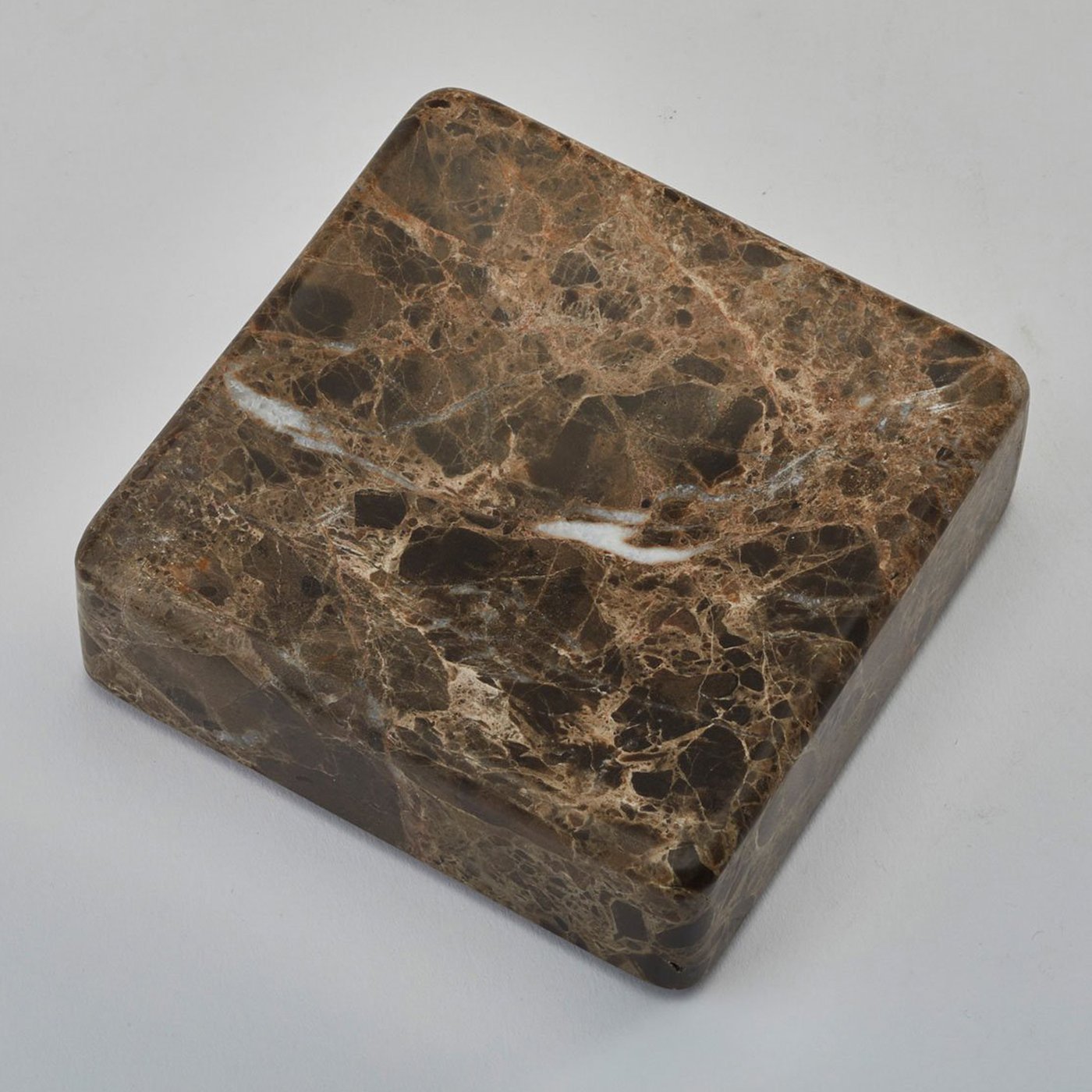 Angelo Humidor Massivholz mit Echtholz-Furnier braun Hochglanz 41x28x18cm, abschließbar