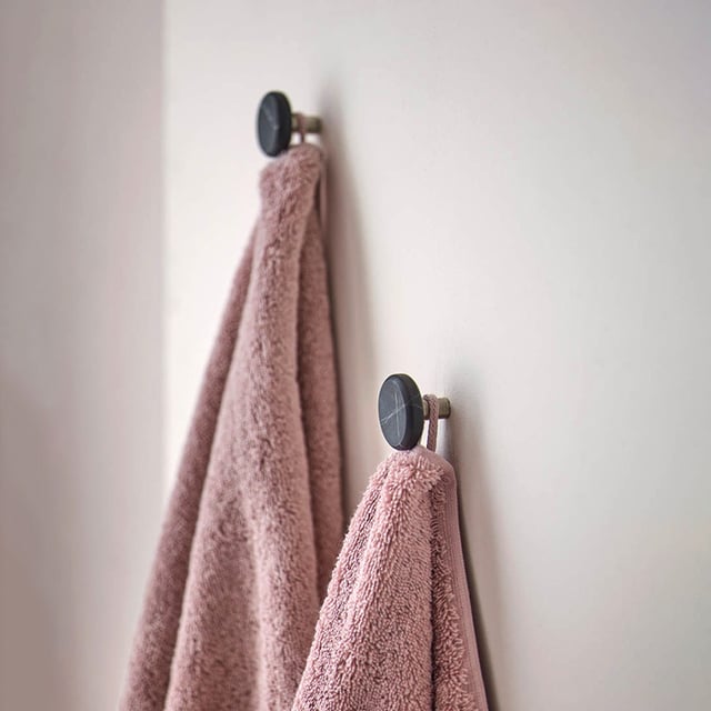 Portasciugamani Da Bagno Nero - Barre Portasciugamani Adesive A Parete Impermeabile Con Gancio 50 Cm Tre Barre 86354037
