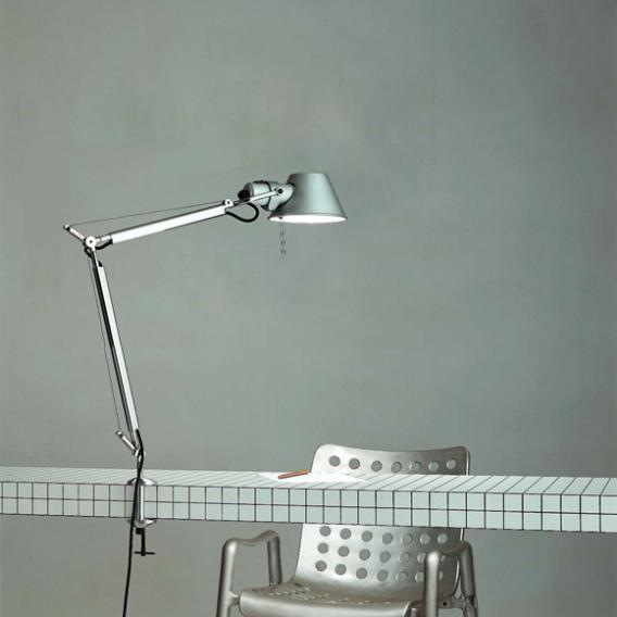 liv boble valgfri Artemide Tolomeo Mini LED table lamp with clamp and dimmer -  A005600+A004100 | REUTER