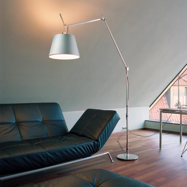 Artemide Tolomeo Mega Terra LED floor lamp with dimmer
