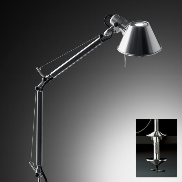 Artemide Tolomeo Micro table lamp with table clamp