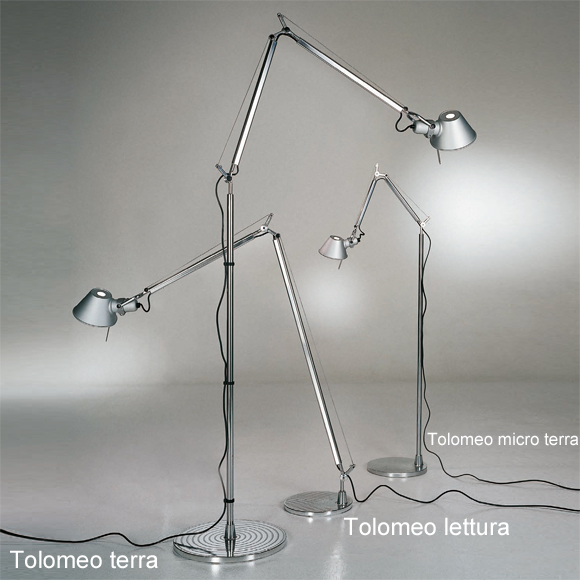 Artemide Tolomeo Terra Stehleuchte mit Standfuß