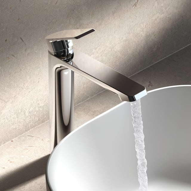 Villeroy & Boch Liberty rubinetto lavabo Small con AquaSmart, cromo