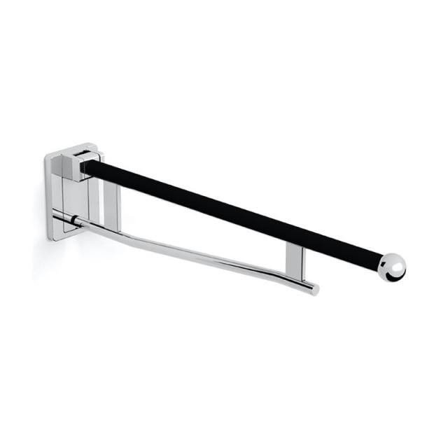 Avenarius free living! hinged support rail chrome/black, projection: 850 mm