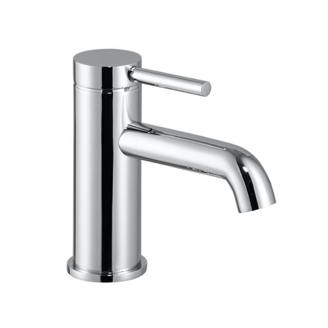 Avenarius Linie 280 single lever basin mixer, height 142 mm with push-open waste set
