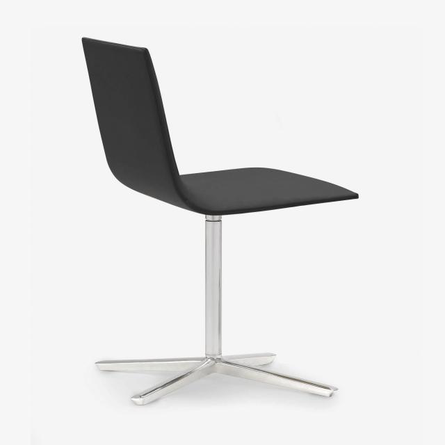 Andreu World Lineal Corporate chair, real leather