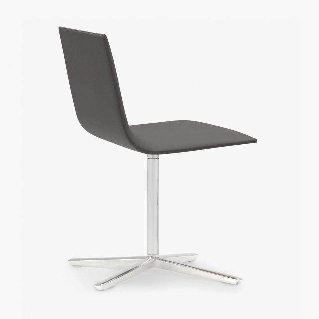 Andreu World Lineal Corporate chair, real leather