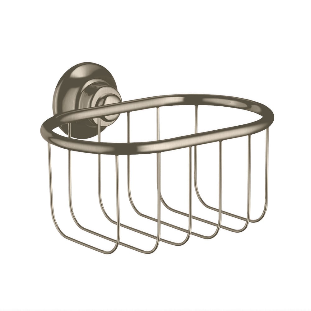 Filtre De Douche à Visser VOURUNA - 108 Mm - Nickel Brossé - Acier Inoxydable 304 - Remplacement Bonde Sol