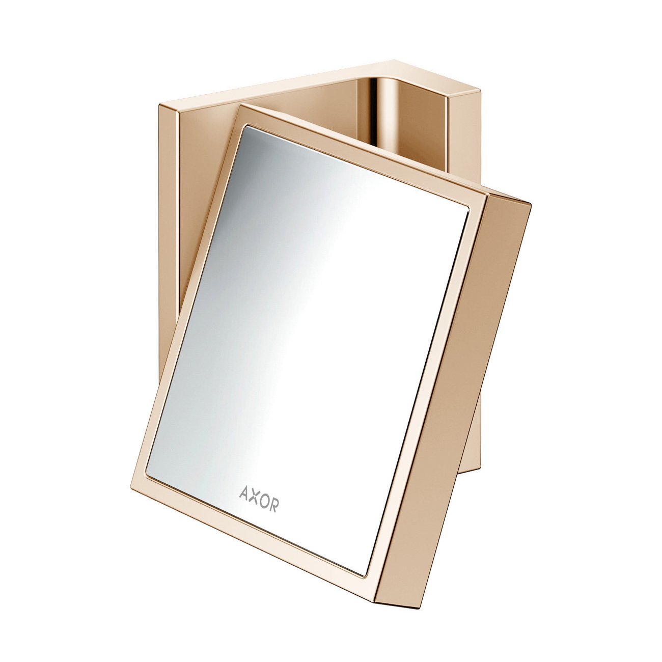 Axor Rouge AXOR Universal Rectangular Miroir cosmétique, grossissement x 1,7 or ...
