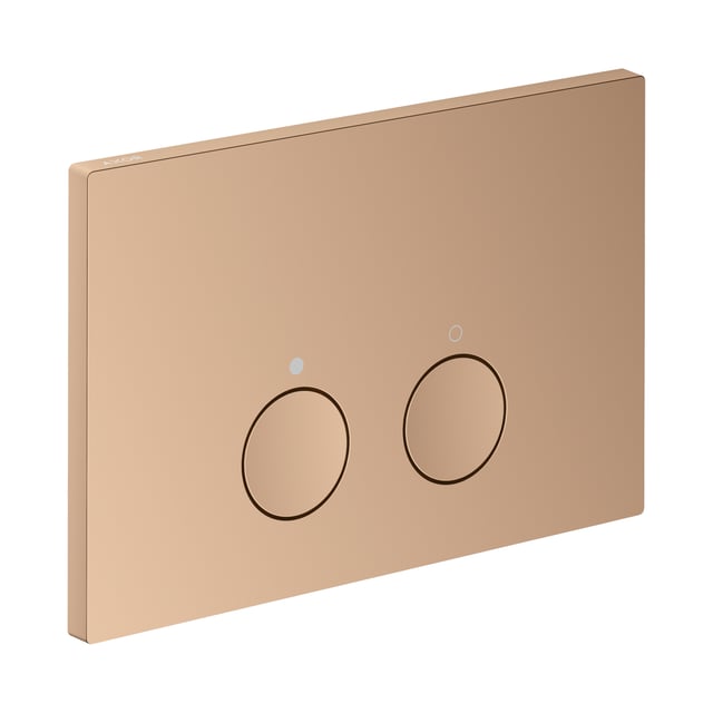 Axor Rouge AXOR FlushPlate Plaque de déclenchement or rouge - 42530300 | REUTER