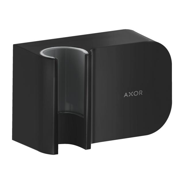 AXOR One Porter unit hose connection with support function for hand shower matt black