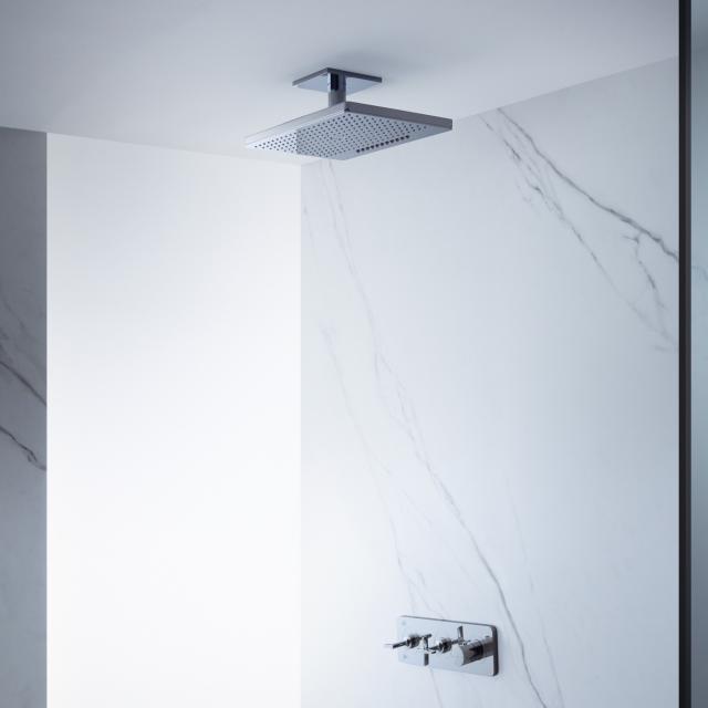 AXOR ShowerSolutions 460 / 300 2jet overhead shower with ceiling connection