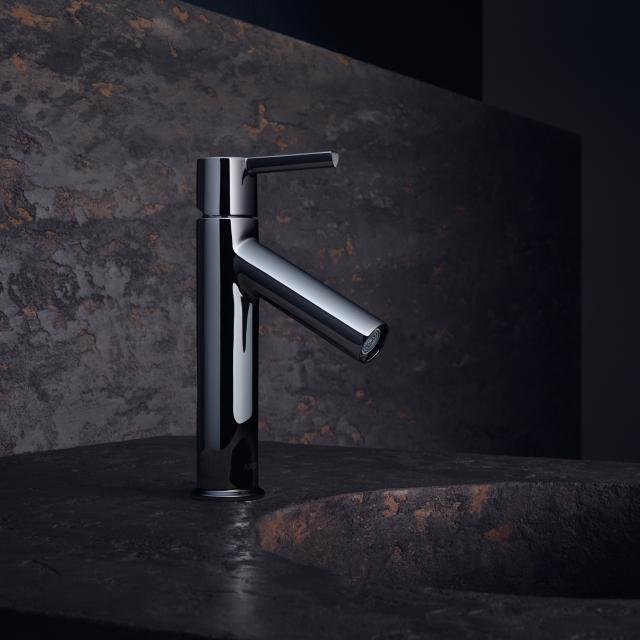 AXOR Starck single lever basin mixer 100 with lever handle chrome, with non-closing waste valve