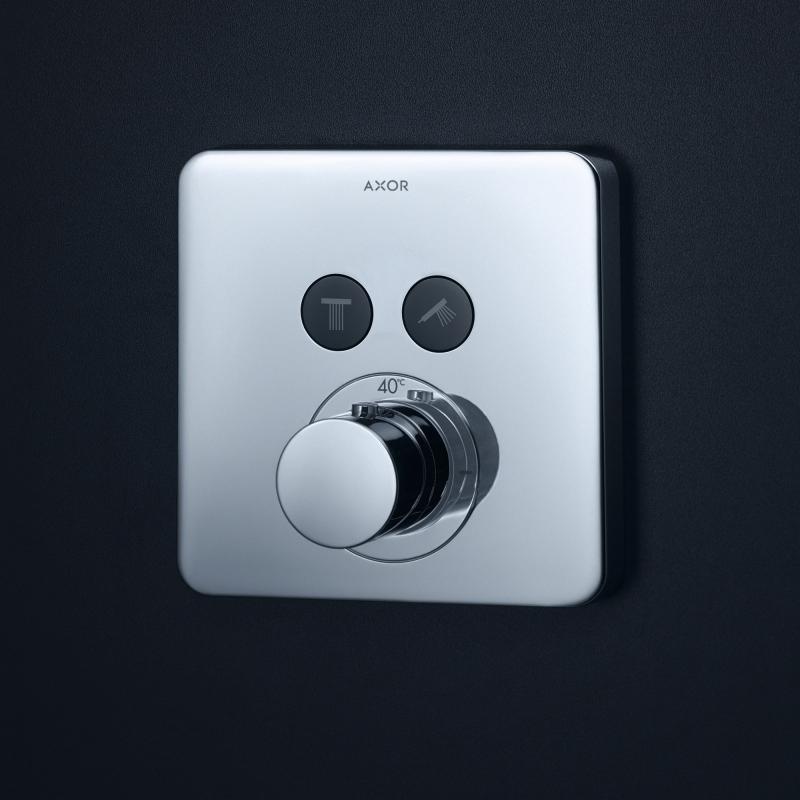 AXOR ShowerSelect Soft Cube Thermostat encastré pour 2 sorties, 36707000