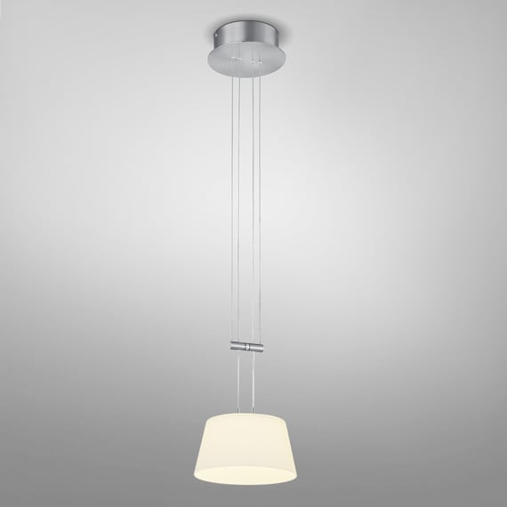 Produktbild von Pendelleuchte Cupola – 1-flammig, Weiß, 325mm Durchmesser, Dimmbar, E27 Fassung, 900mm Pendellänge