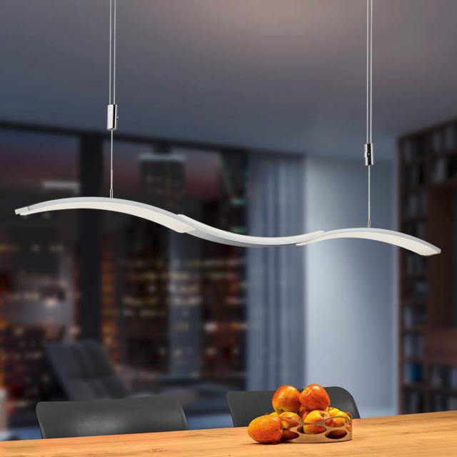 BANKAMP WAVE II LED pendant light with Vertical Dimm