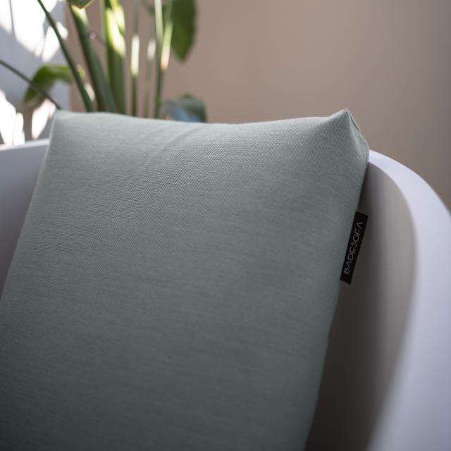 BADESOFA bath cushion for back support size S grey