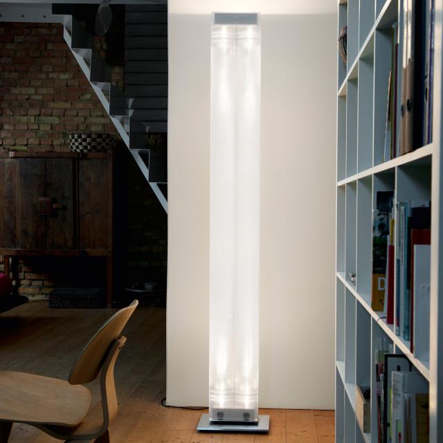 belux twilight LED floor lamp with dimmer