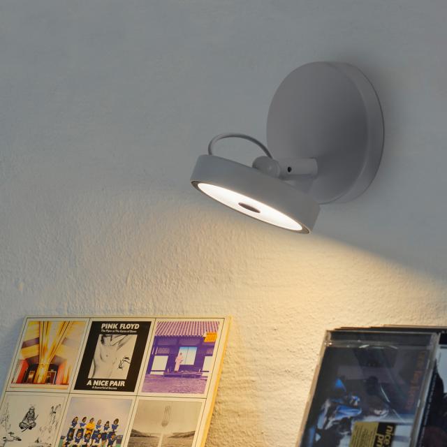 belux u-turn LED wall light