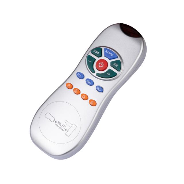 Benkiser remote control for electronic fittings and soap dispenser
