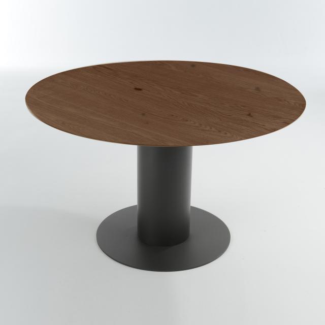 bert plantagie Oval dining table, solid wood, round