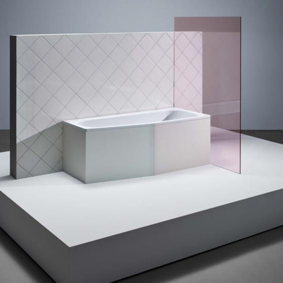 Bette Bambino compact bath, built-in white, with BetteAnti-Slip - entire surface, with BetteGlaze Plus, for grip installation
