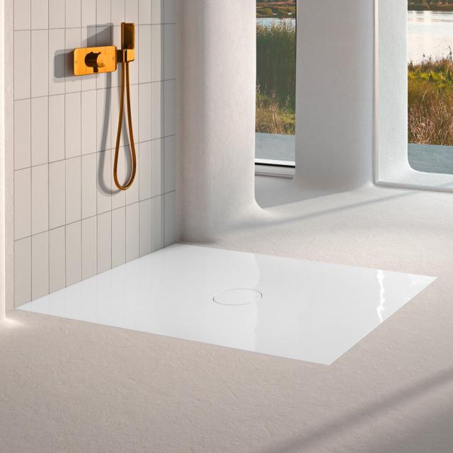 Bette Air rectangular/square shower tray white, with BetteAnti-Slip Pro