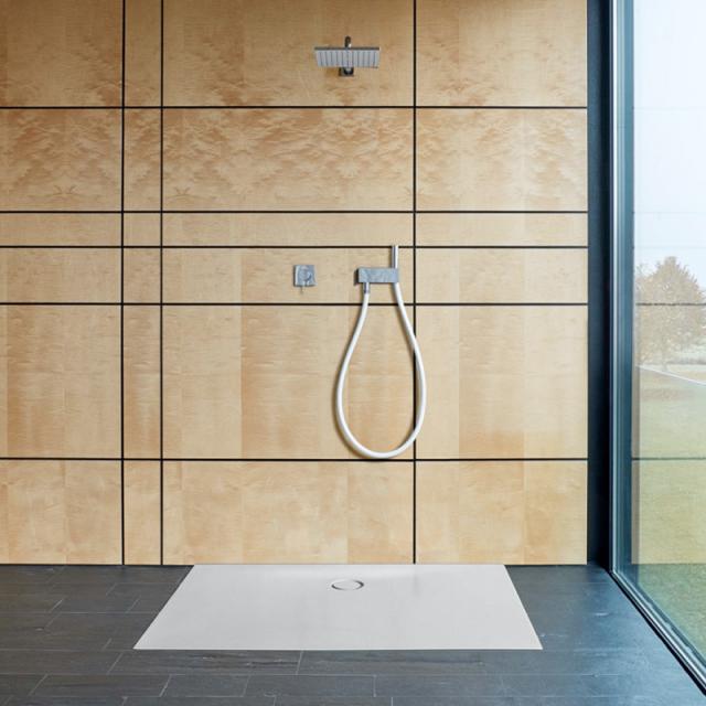 Bette Floor Side rectangular/square shower tray white, with BetteAnti-Slip Pro