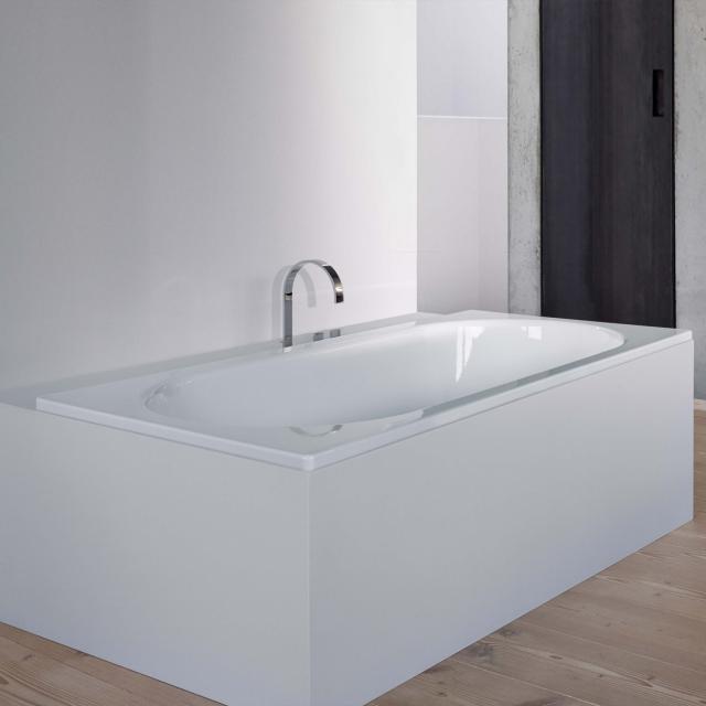 Bette Starlet rectangular bath, built-in white, with BetteGlaze Plus, for grip installation