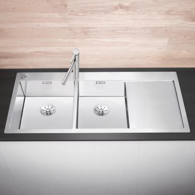 Blanco Claron 8 S-IF double kitchen sink with drainer