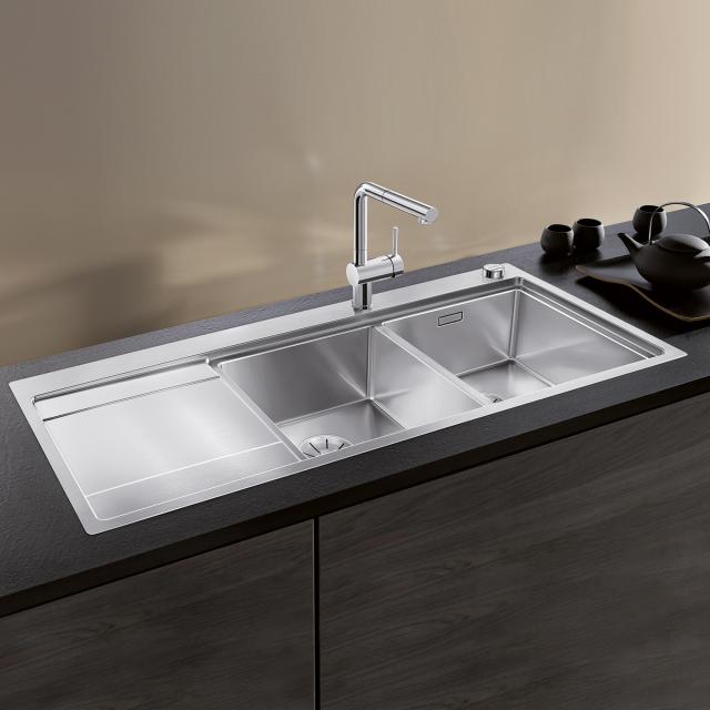 Blanco Divon II 8 S-IF double kitchen sink with drainer