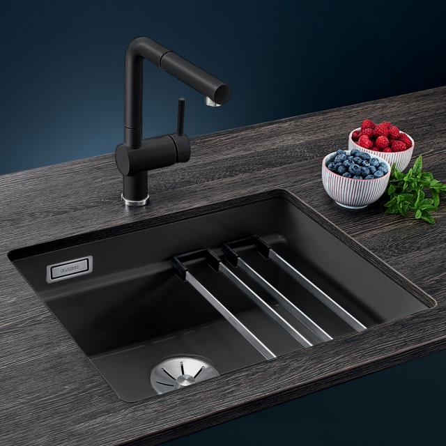 Blanco Etagon 500-U kitchen sink black
