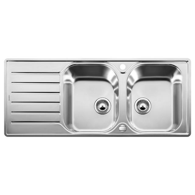 Blanco Lantos 8 S-IF Compact double kitchen sink with drainer, reversible