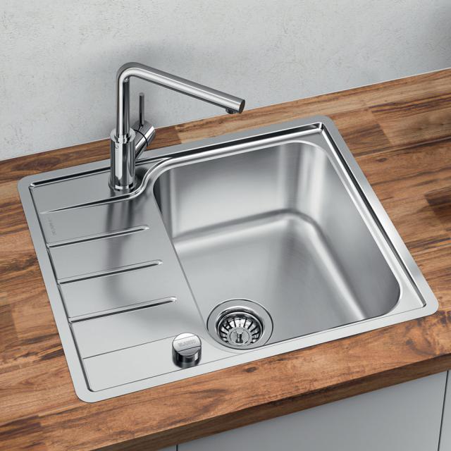 Blanco Lemis 45 S-IF Mini kitchen sink with drainer, reversible