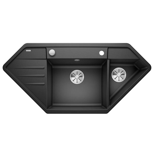 Blanco Lexa 9 E kitchen sink with half bowl and drainer anthracite
