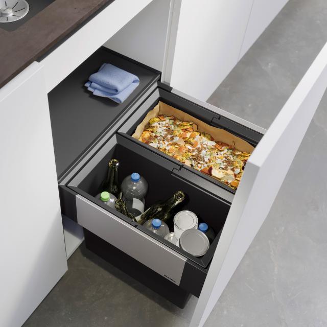 Blanco Select II waste separation system with system cover, for 50 cm undercounter unit