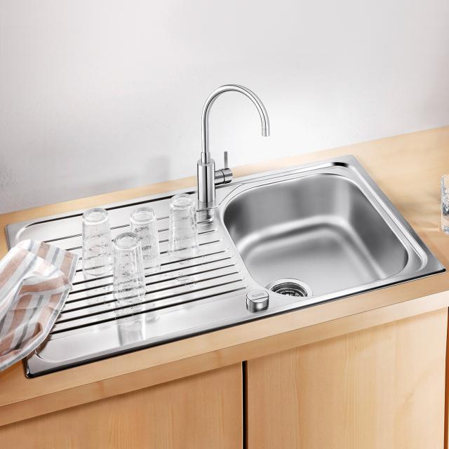 Blanco Tipo 45 S kitchen sink with drainer, reversible