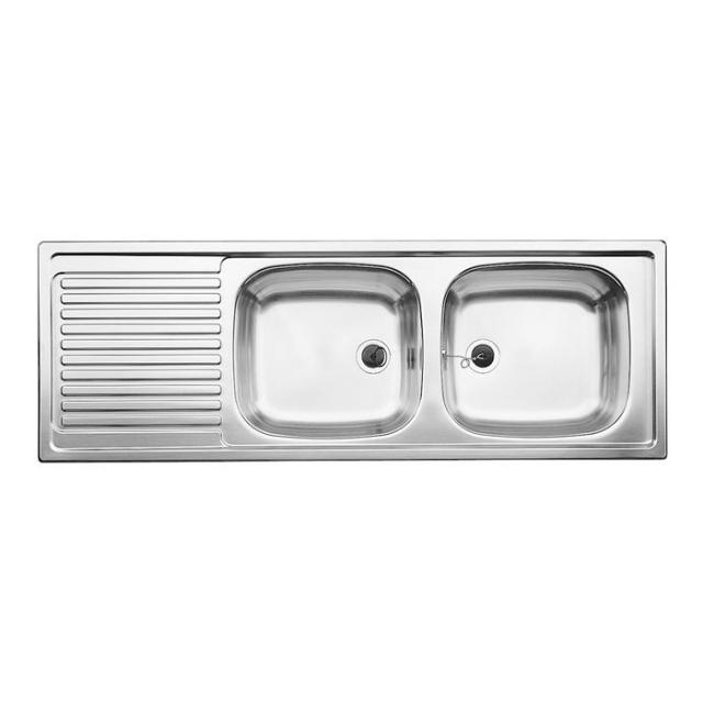 Blanco Top EZS 12 x 4-2 double kitchen sink with drainer, reversible