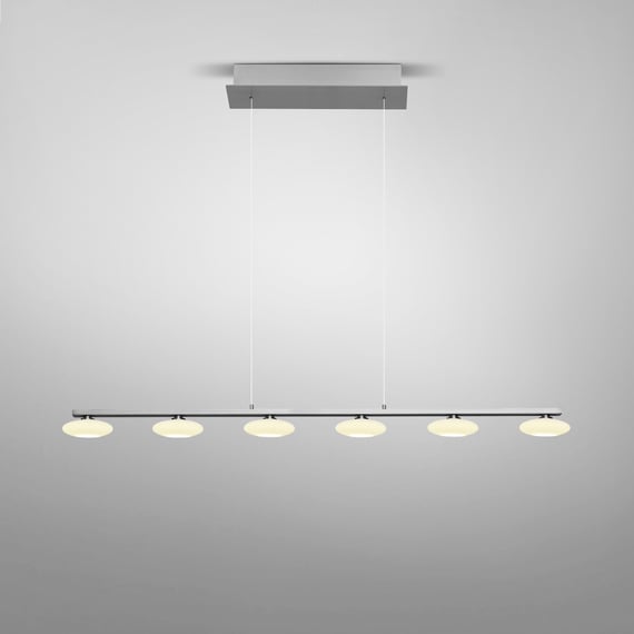 Lustre SOLLUX LEMMI 6 - Luminaire Moderne 6 Lampes GU10 Pour Salon Et Intérieur