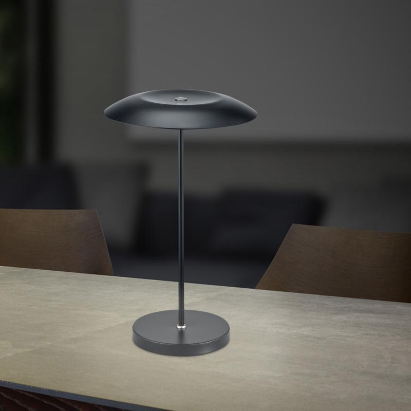 B-LEUCHTEN CURLING Lampe de table LED avec variateur, 50310/1-06