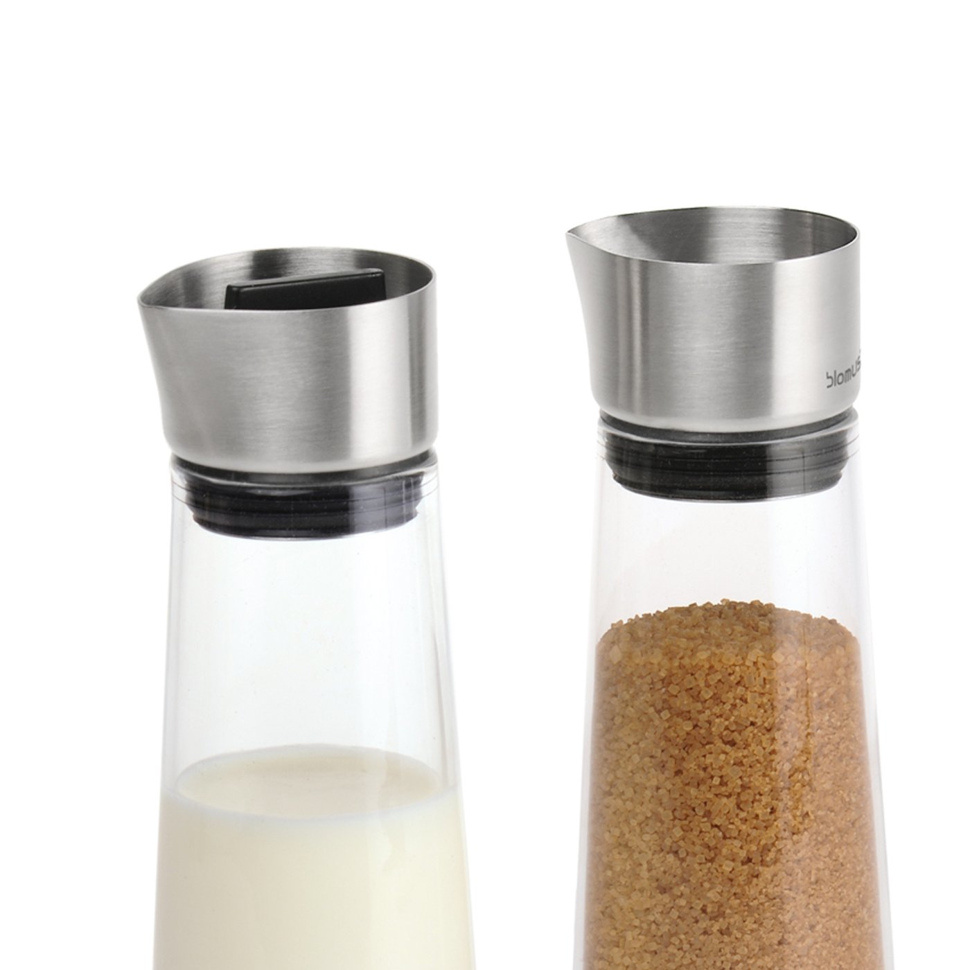 Bodum Columbia - Set Sucrier + Crémier Inox Satiné Double Paroi Élégant Et Isotherme