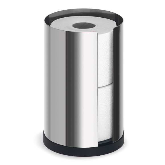 Blomus NEXIO Porte-papier toilette pour 2 rouleaux de papier toilette, 66657