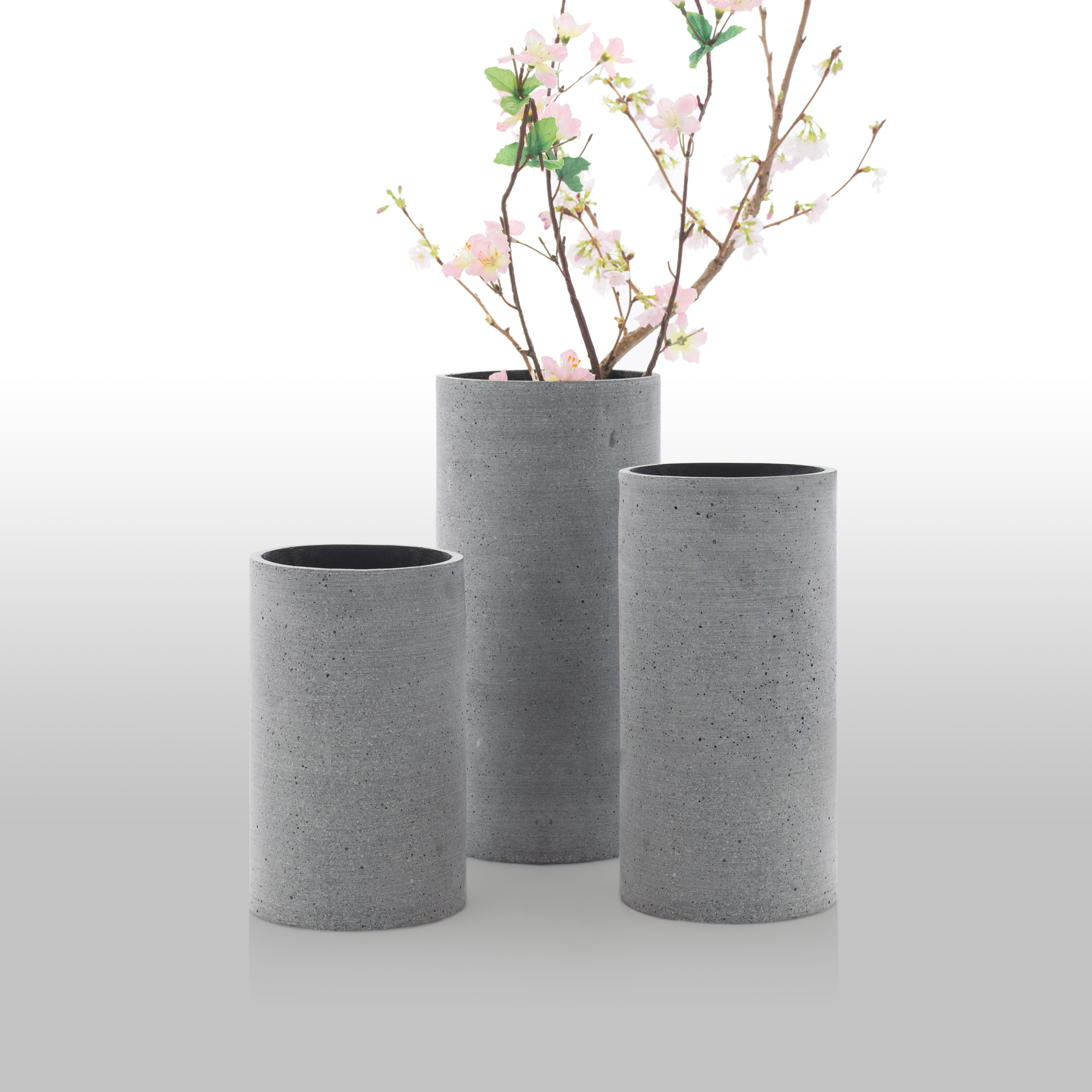 Blomus Coluna Dark Gray Vase-Small, 