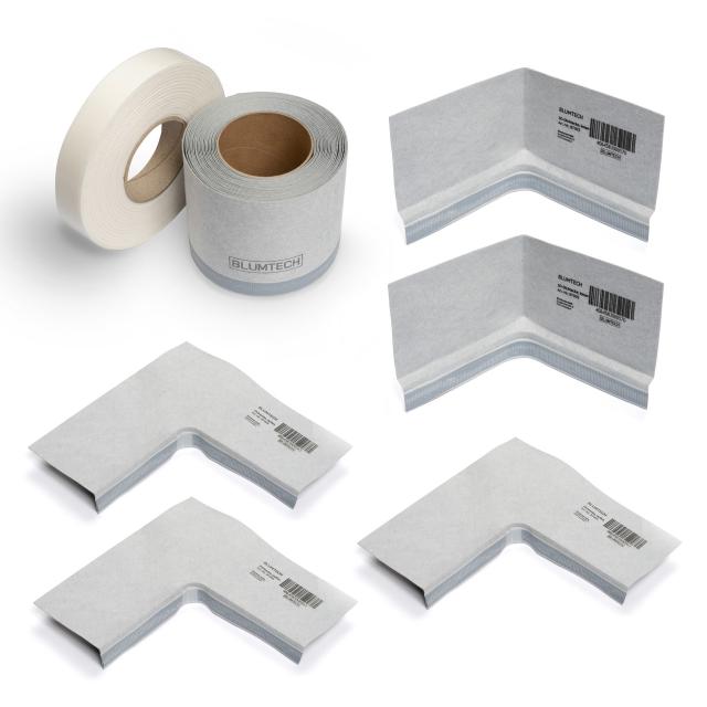 Blumtech PROFI-TOP sealing tape set 3D for shower trays