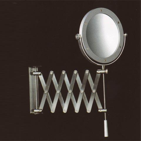 Boffi Minimal Kimse01 Extendable Wall, Extendable Magnifying Mirror