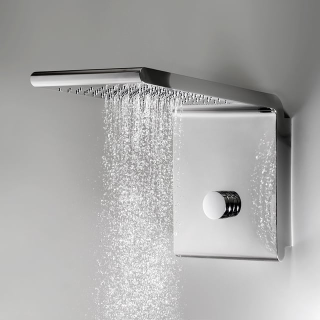 Axor Elementi doccia - Soffione doccia 300 con attacco, getto singolo, cromo 35300000